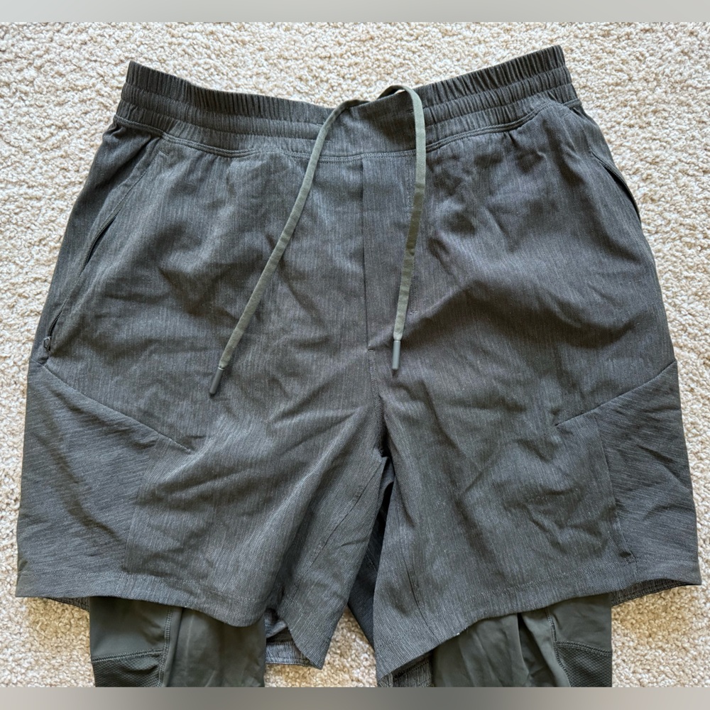 Men’s Lululemon Green Athletic Shorts